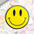 Emoji Smiley Metal Enamel 3M Sticker - StickerPin