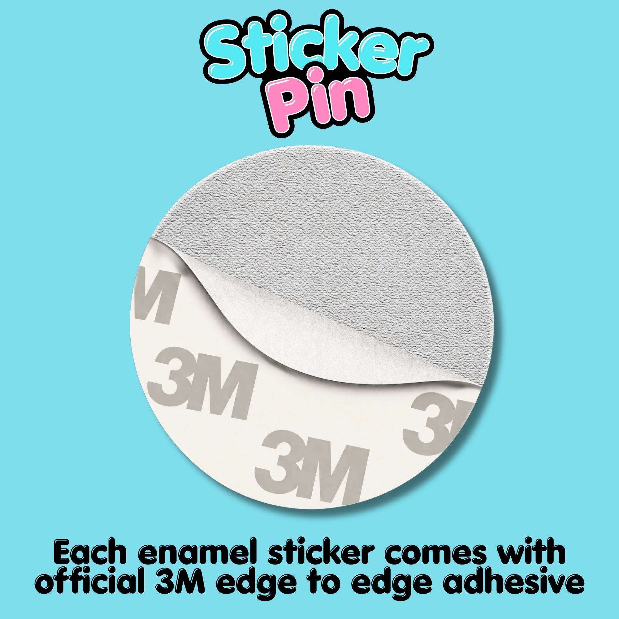 Matcha Matcha Matcha Metal Enamel 3M Sticker - StickerPin