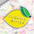 Slightly Bitter Metal Enamel 3M Sticker - StickerPin