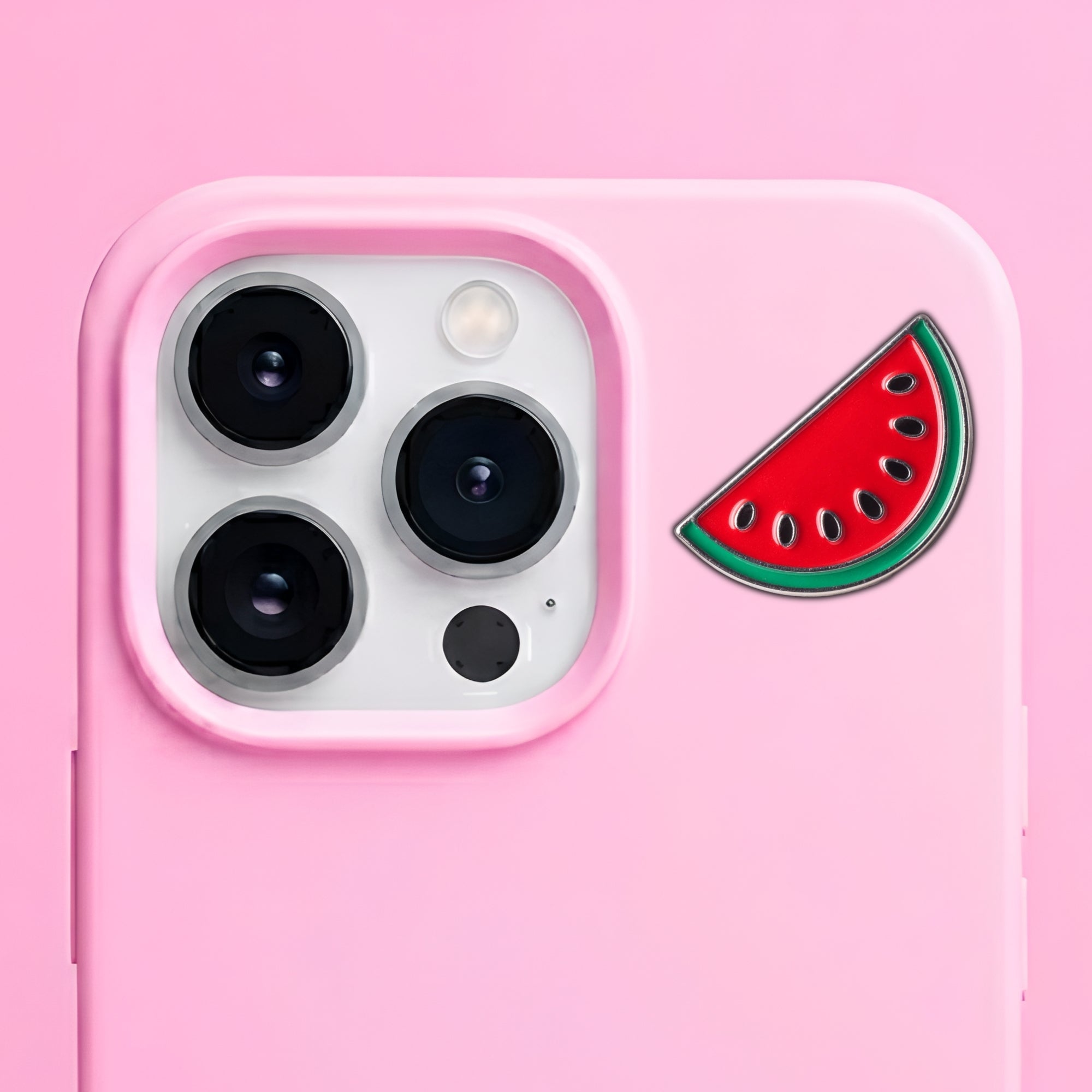 Watermelon Metal Enamel 3M Sticker - StickerPin